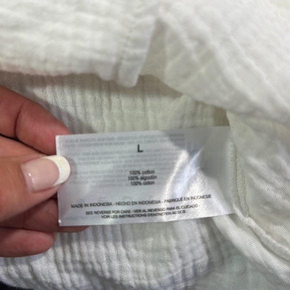 NWT Anne Klein Jeans button down blouse - Picture 5 of 5